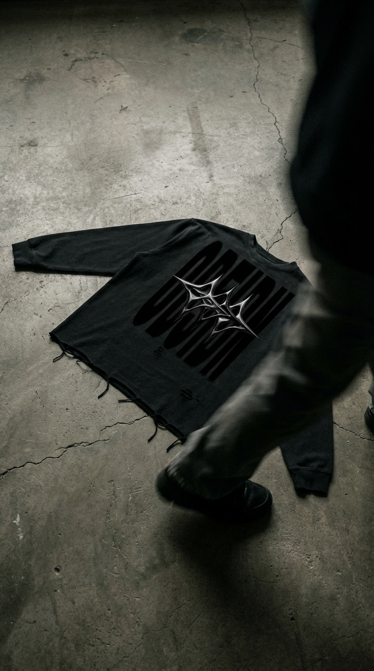 DISTRESSED LONG SLEEVE