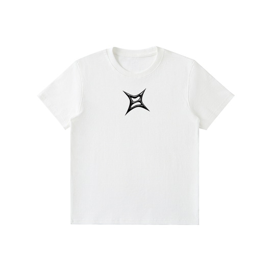 FITTED WHITE T