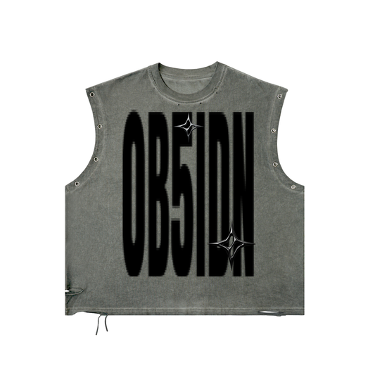 0B5ZN1 DISTRESSED EYELET SHIRT