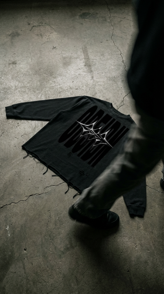 DISTRESSED LONG SLEEVE